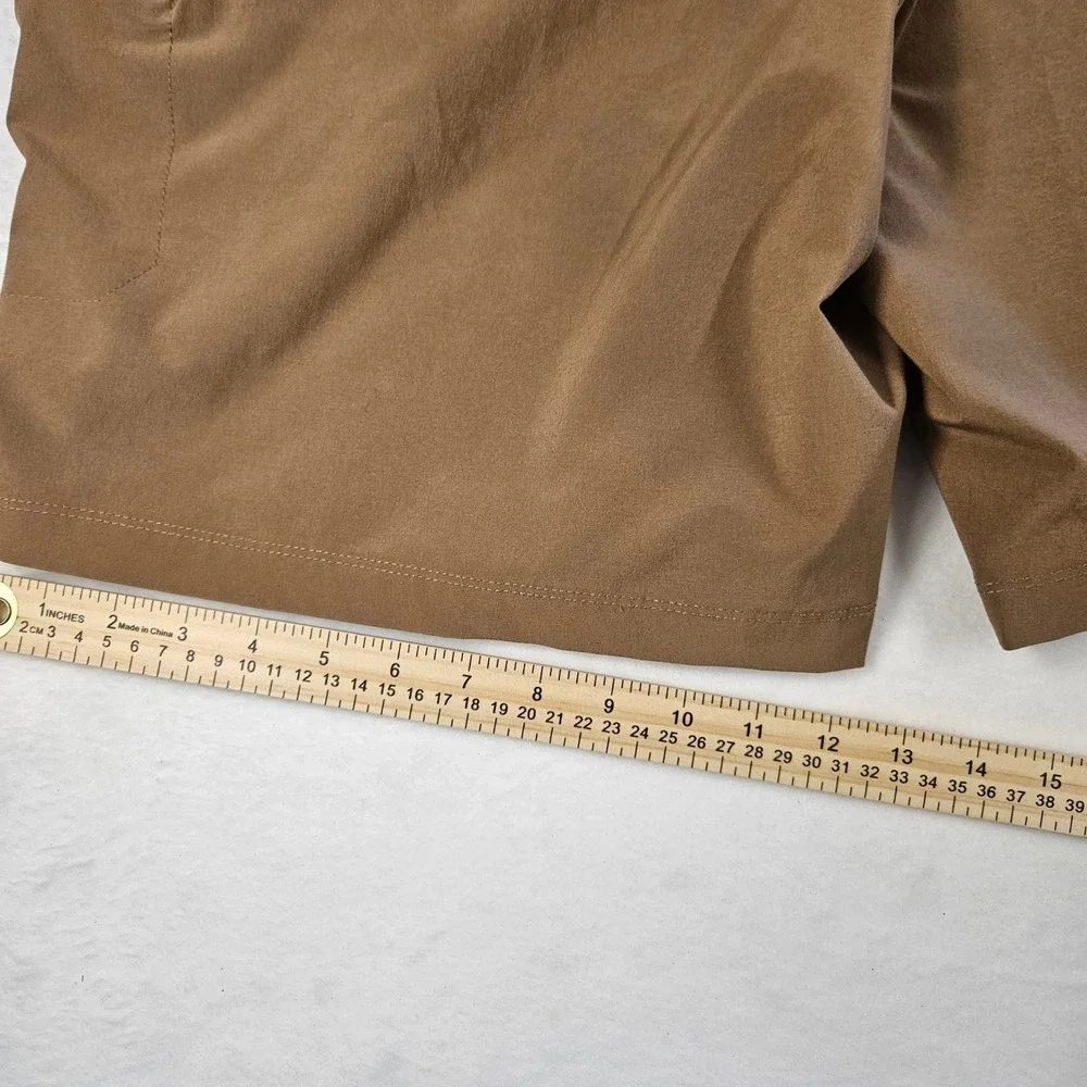 Columbia Mens Brown Stretch Outdoor Hiking Shorts 38W AO1897 Pocketed